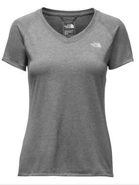 The North Face Short Sleeve Reaxion Amp V- Neck Tee